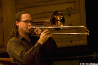 Andy Hunter at Barge Music in Brooklyn, NY