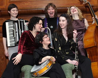 The Isle of Klezbos, band shot by Anita Briggs