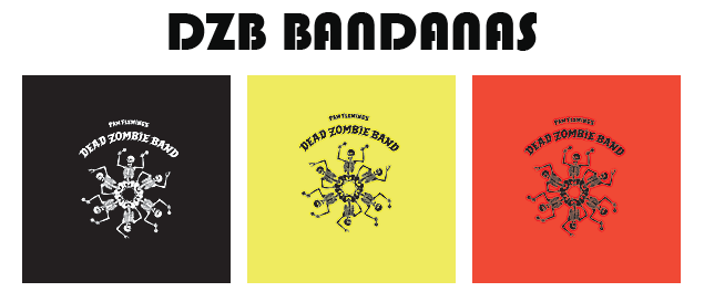 Dead Zombie Band Bandanas